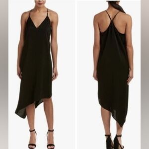 BCBGMAXAZRIA Elana Asymmetrical Slip Dress